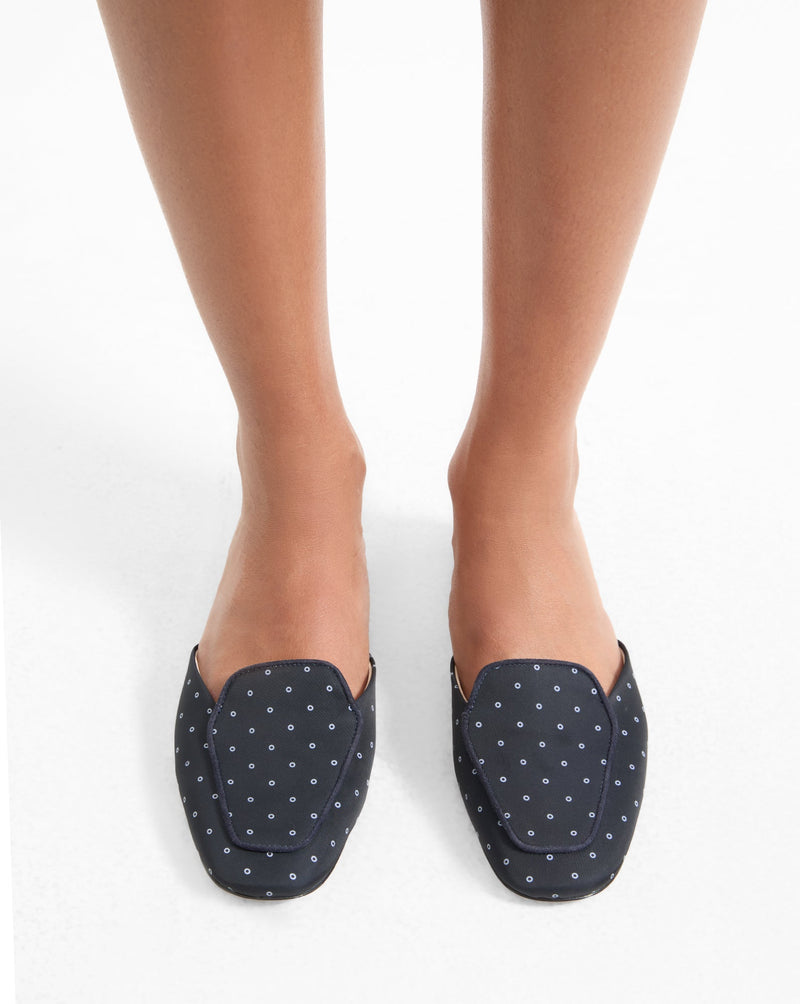 Moritz Printed Loafer Mule