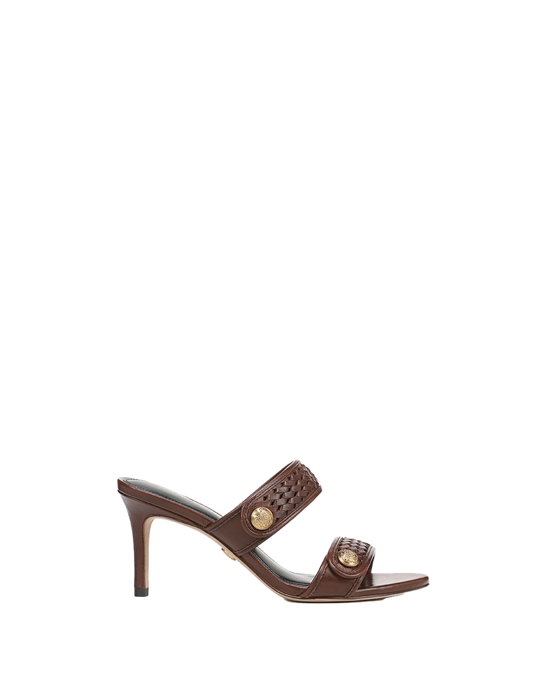 Sona Woven Heeled Sandal