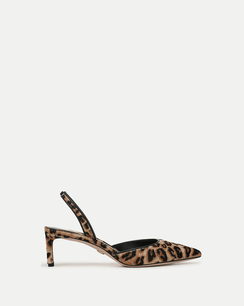 Caroline Suede Slingback Pump