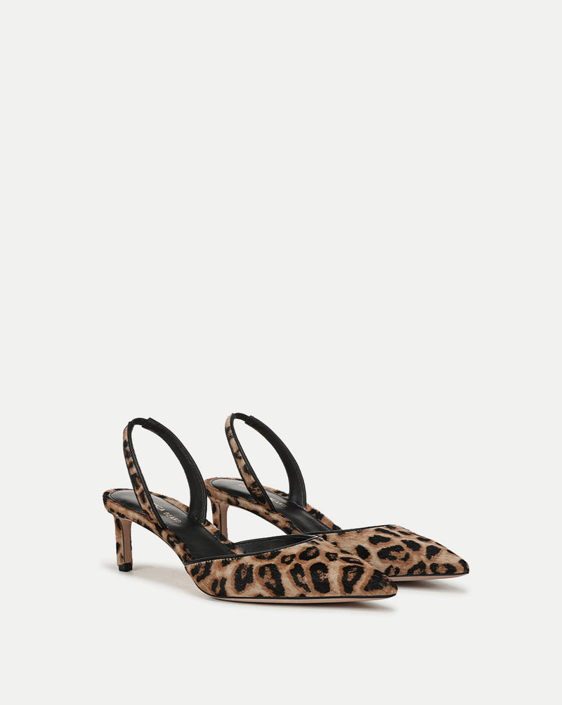 Caroline Suede Slingback Pump