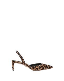 Caroline Suede Slingback Pump