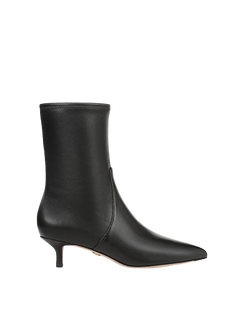 Lisa Stretch Kitten-Heel Bootie