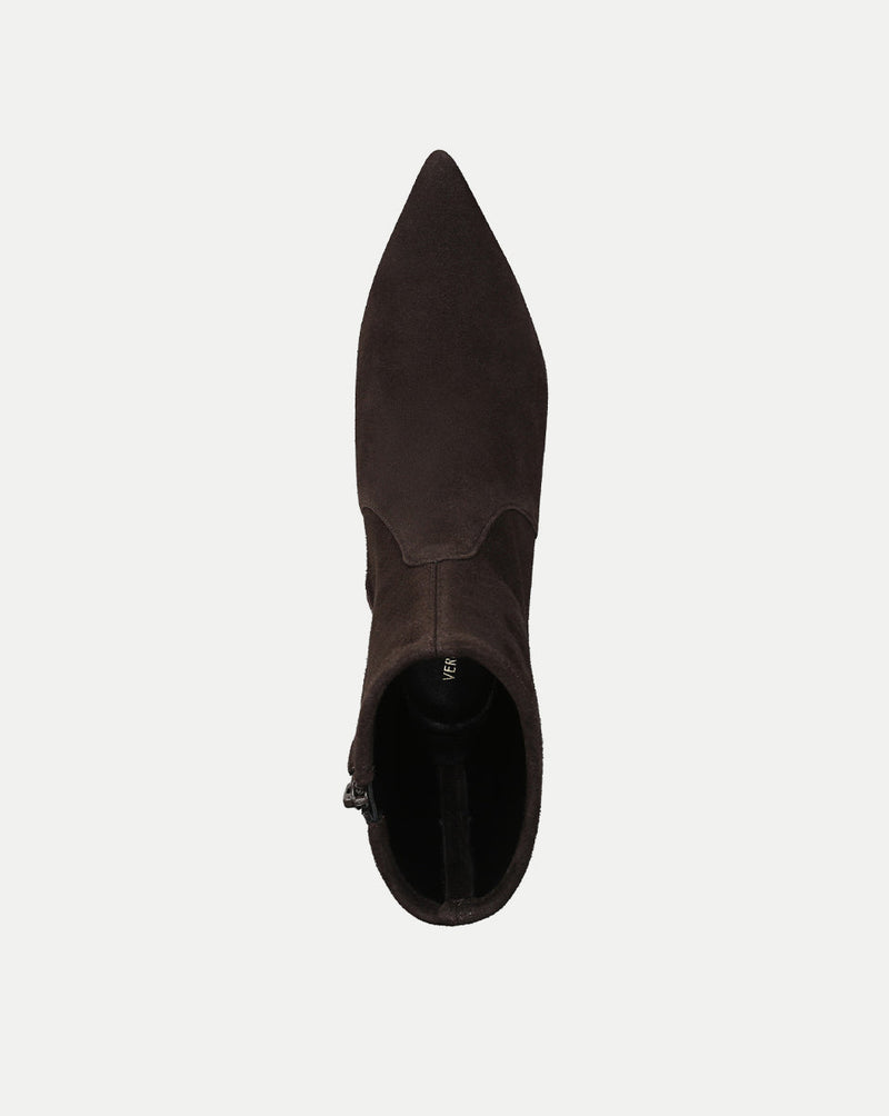 Lisa Stretch Kitten-Heel Bootie