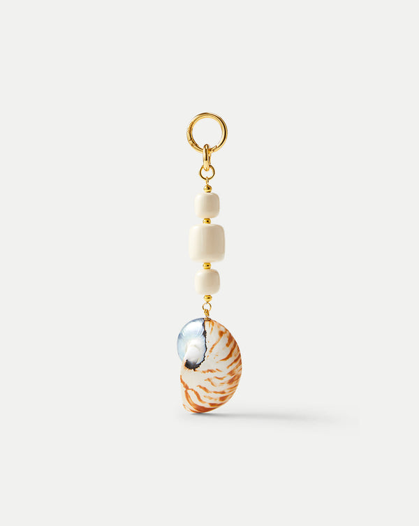 Nantucket Shell Bag Charm