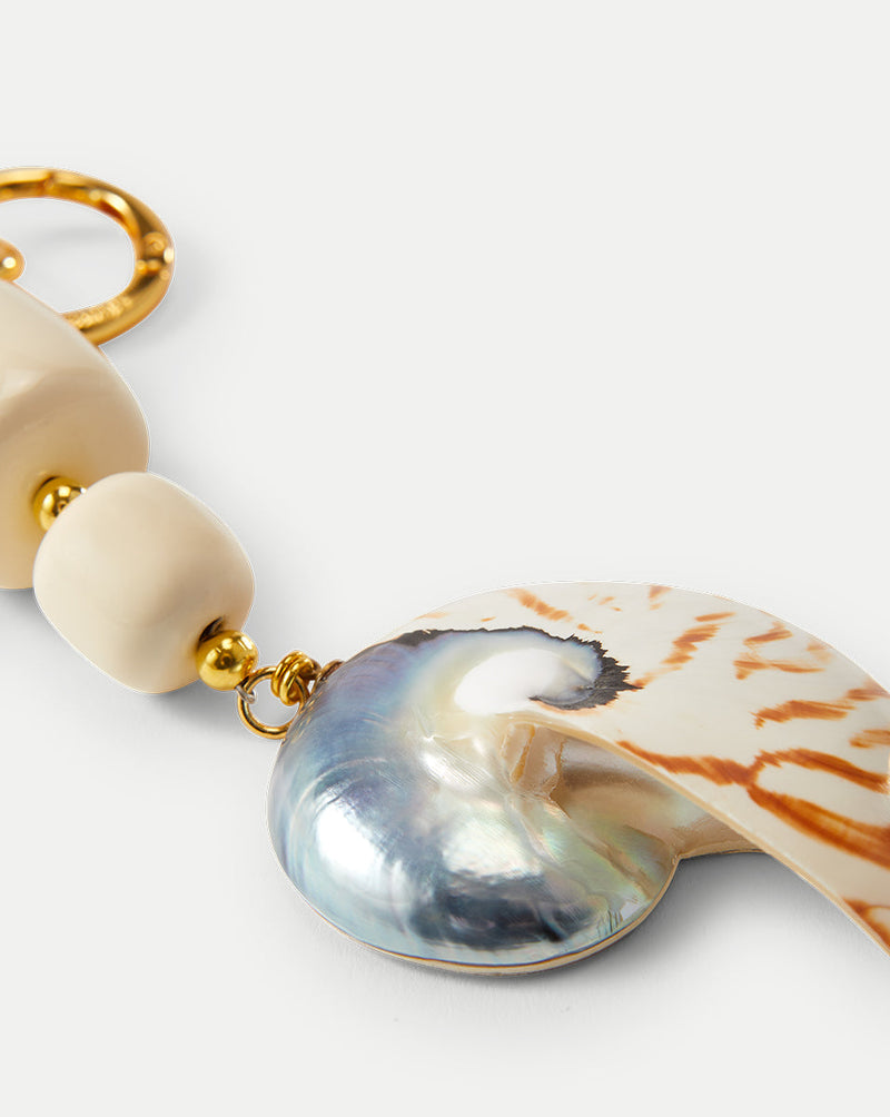 Nantucket Shell Bag Charm