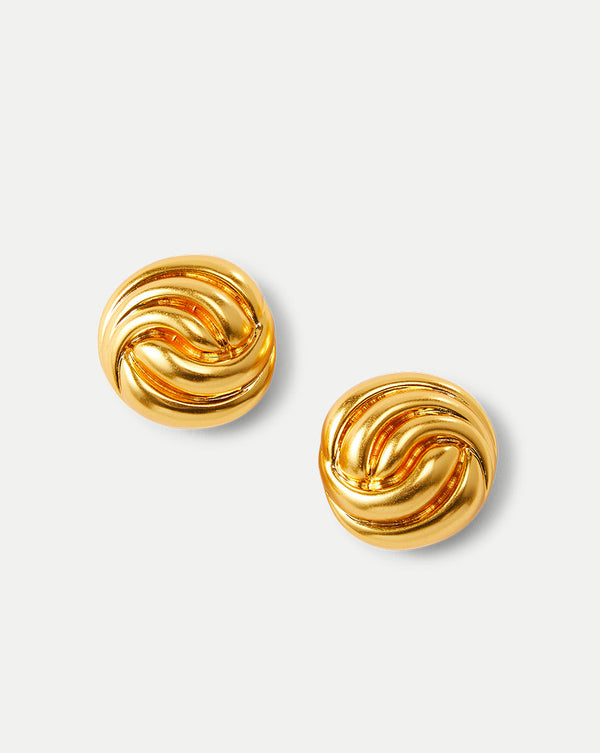 Knot Gold Earrings