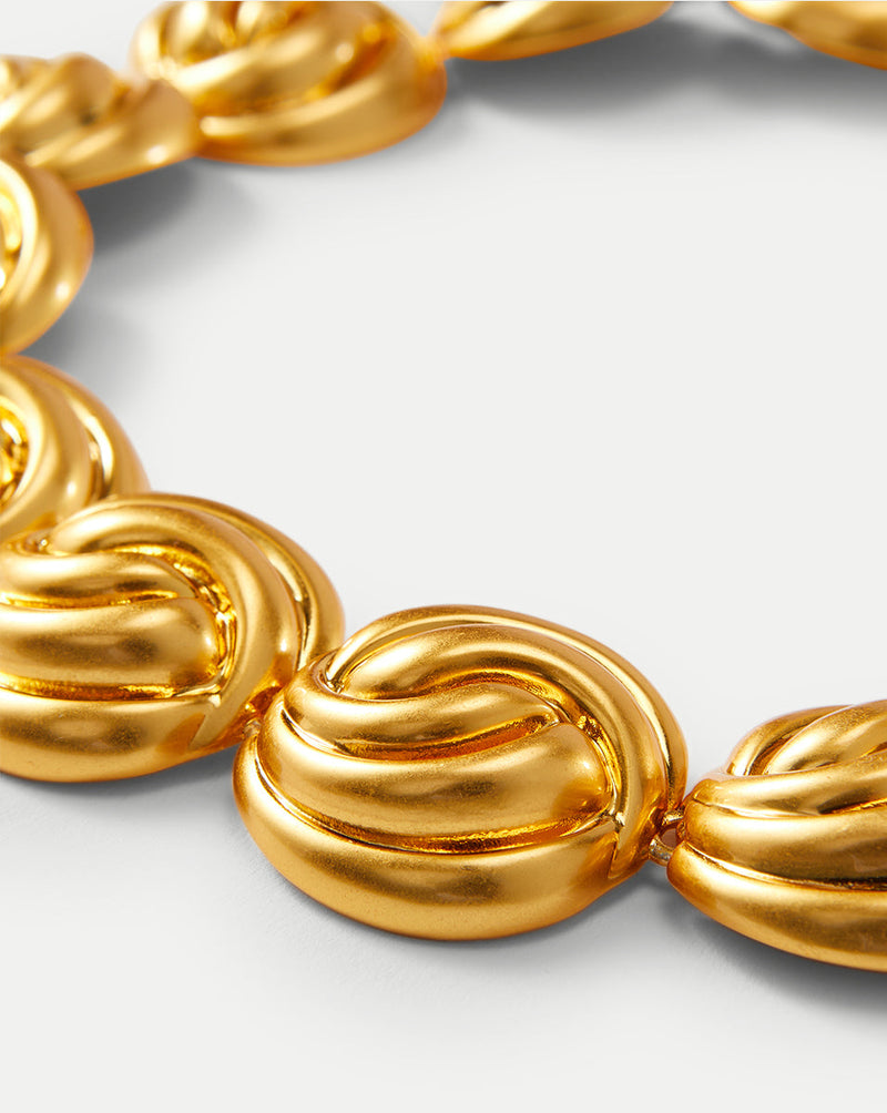 Knot Gold Necklace
