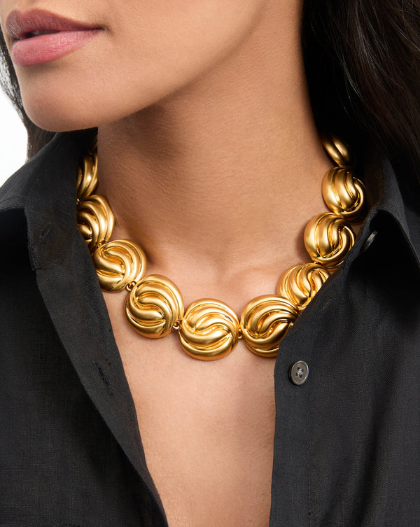 Knot Gold Necklace