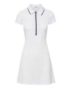 Performance Mesh Polo Dress