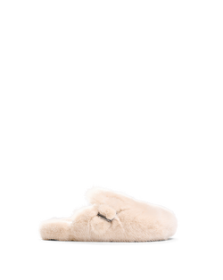 Mink Clog Slippers