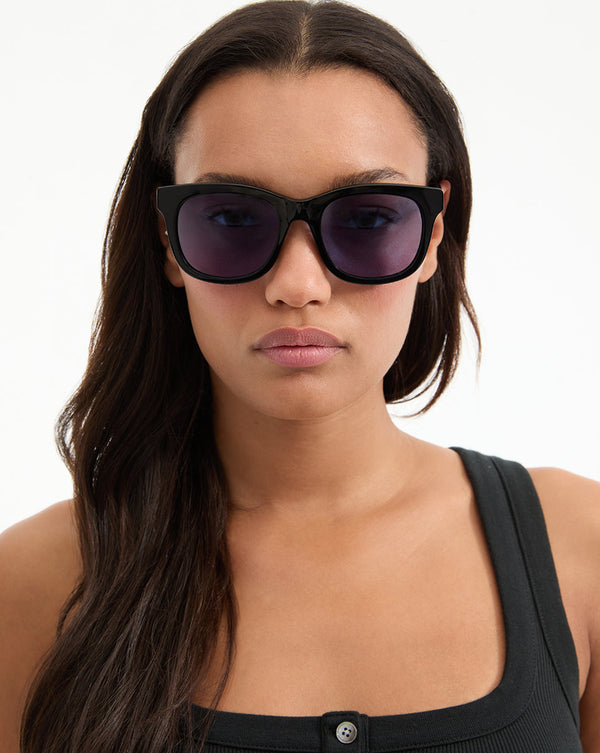 Jane Square-Frame Sunglasses