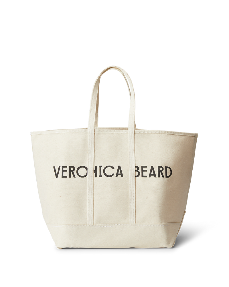 Large Canvas Logo Tote