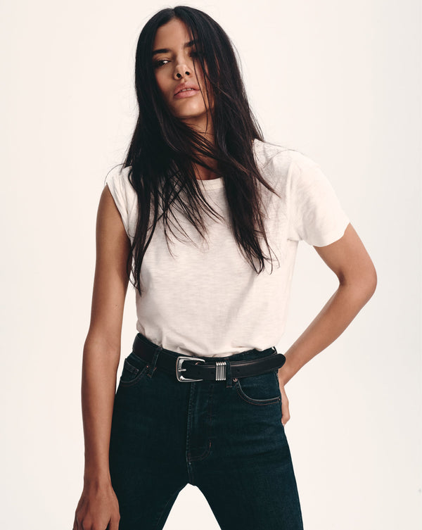 Carla Cotton Crewneck T-Shirt