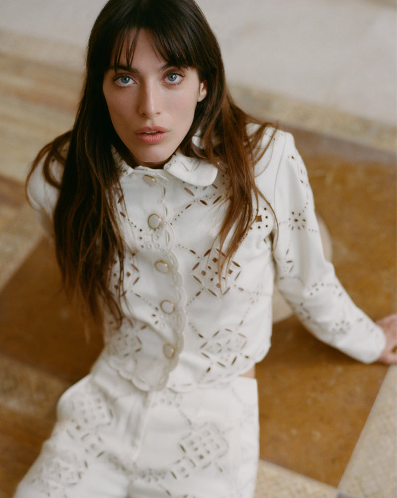 Adelaide Eyelet Jacket