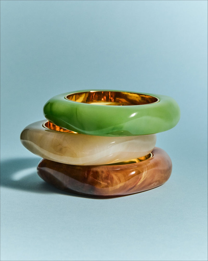 Sculpted Resin Bangle