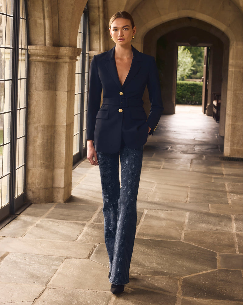Ryanne Belted Dickey Jacket