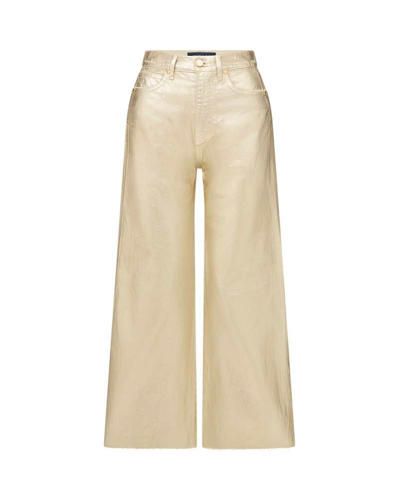 Taylor Cropped Wide-Leg Jean