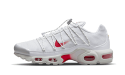 Nike® Air Max Plus Utility White Silver Red