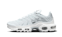 Nike® Air Max Plus White Metallic Silver